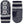 Hestra navy and white patterned wool mittens