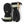 Hestra black three finger ski mittens with reflective yellow stripes and Gore-Tex branding