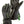 Hestra black insulated work gloves with green branding
