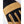 Hestra Job leather work glove with tan and black panels and embossed logo