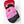 Hestra multi-colored winter mitten with black palm and wrist strap