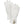 Hestra white leather gloves with gold zipper detail