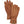 Hestra tan leather gloves with zippered cuffs