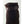 Brown knit glove with leather strap and metal snap button closure