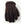Hestra brown wool and leather glove with wrist strap