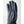 Hestra navy blue leather glove with wool back