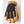 Hestra tan leather and grey wool glove