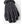Hestra black leather and grey wool glove