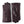 Hestra dark brown leather gloves