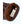 Hestra brown elk leather glove interior with cashmere lining and size label