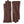 Hestra brown leather gloves with decorative stitching