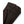 Close up of dark brown Hestra suede glove cuff with visible stitching