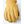 Tan leather work glove with stitched seams