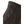Close up of brown Hestra leather glove with embossed logo