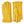 Hestra yellow leather gloves