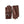 Hestra brown leather driving gloves with knuckle cutouts and perforated detailing