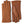 Pair of tan leather gloves with stitched detailing