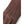 Brown Hestra leather glove with decorative stitching on the back