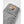 Grey ribbed knit Hestra glove cuff with branded mountain logo patch