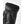 Hestra black leather glove cuff with ribbed knit trim