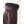 Brown Hestra leather glove cuff with ribbed knit trim