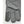 Hestra grey knit glove with textured grip pattern on index finger and thumb