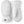 Pair of white Hestra quilted mittens
