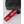 Hestra glove cuff with a red branded wrist strap