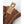 Hestra brown leather glove cuff detail with metal eyelet