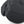 Close up of black Hestra leather mitten