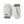 Hestra off white quilted mittens with ribbed cuffs and brand logo patch
