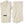 Pair of off-white Hestra knit gloves with ribbed cuffs