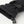 Black Hestra glove cuff with adjustable strap and drawstring toggle