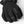 Black Hestra winter glove with leather palm and adjustable wrist strap