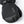Black Hestra mitten with leather palm and adjustable wrist strap