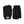 Pair of black Hestra knit gloves with ribbed cuffs