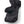 Hestra black mitten with textured grip palm