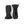 Pair of black Hestra mittens with textured grip palms and adjustable wrist cuffs