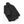 Black fingerless workout glove with padded palm and textured grip