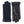 Hestra navy blue knit and black leather gloves