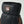 Black Hestra leather glove with branded patch and adjustable wrist strap