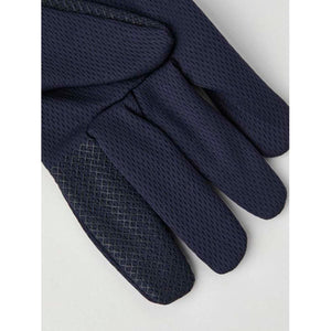 Hestra navy blue mesh glove with textured grip palm