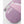 Hestra purple and grey color block mitten with white logo