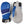Hestra blue and grey children mittens with velcro wrist straps