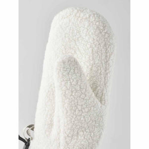 Hestra white sherpa fleece mitten