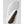 White leather mitten with a brown textured thumb panel