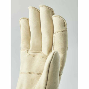 Hestra beige suede leather glove