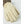 Hestra cream leather work glove with brown cuff