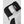 Close up of black and white Hestra CZone glove cuff with velcro strap
