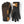 Hestra brown and black leather gloves with Gore-Tex Infinium branding